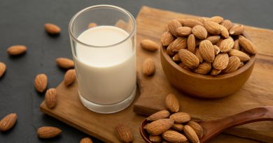 receta leche de almendras casera